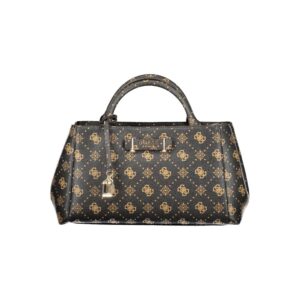 Guess Jeans Marrone Poliuretano Women Handbag