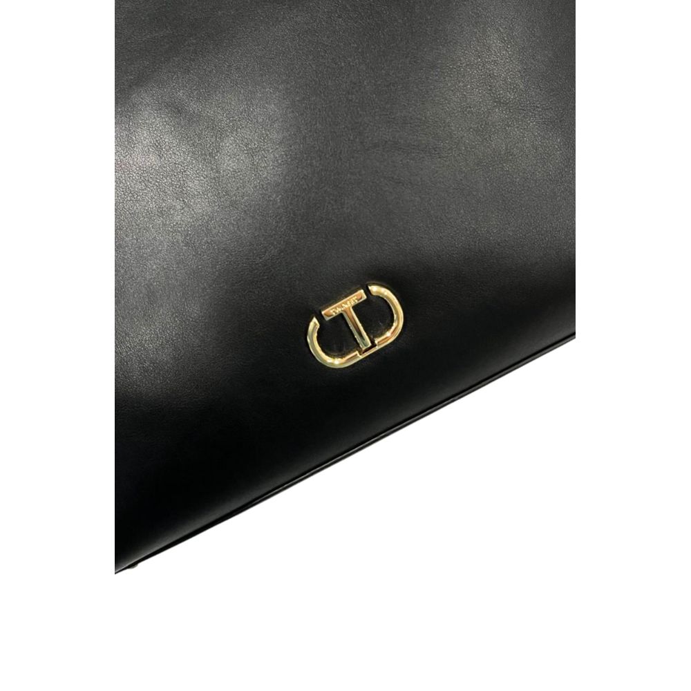 Twinset Black PU Women Shoulder Bag - Image 5