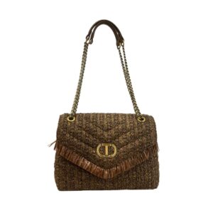 Twinset Brown Polypropylene Women Crossbody Bag