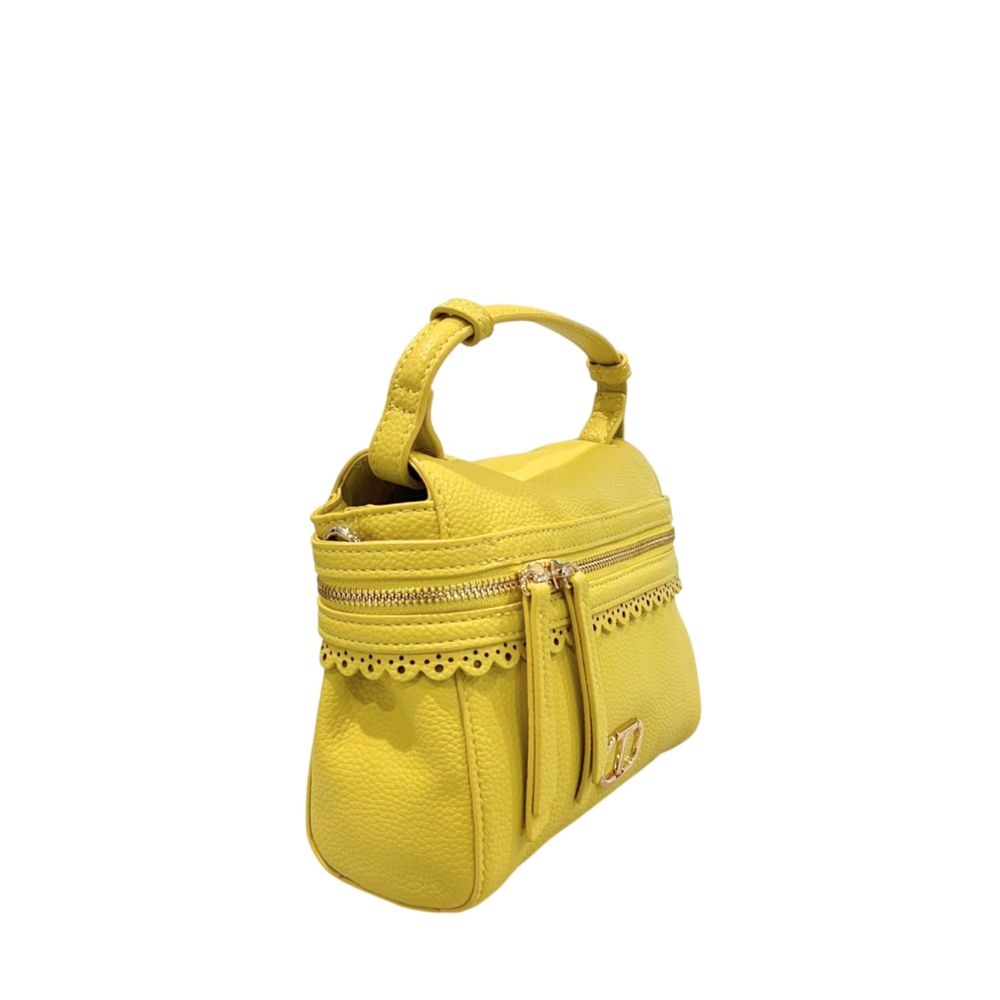 Twinset Yellow PU Women Handbag - Image 2