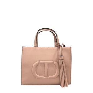 Twinset Pink PU Women Handbag