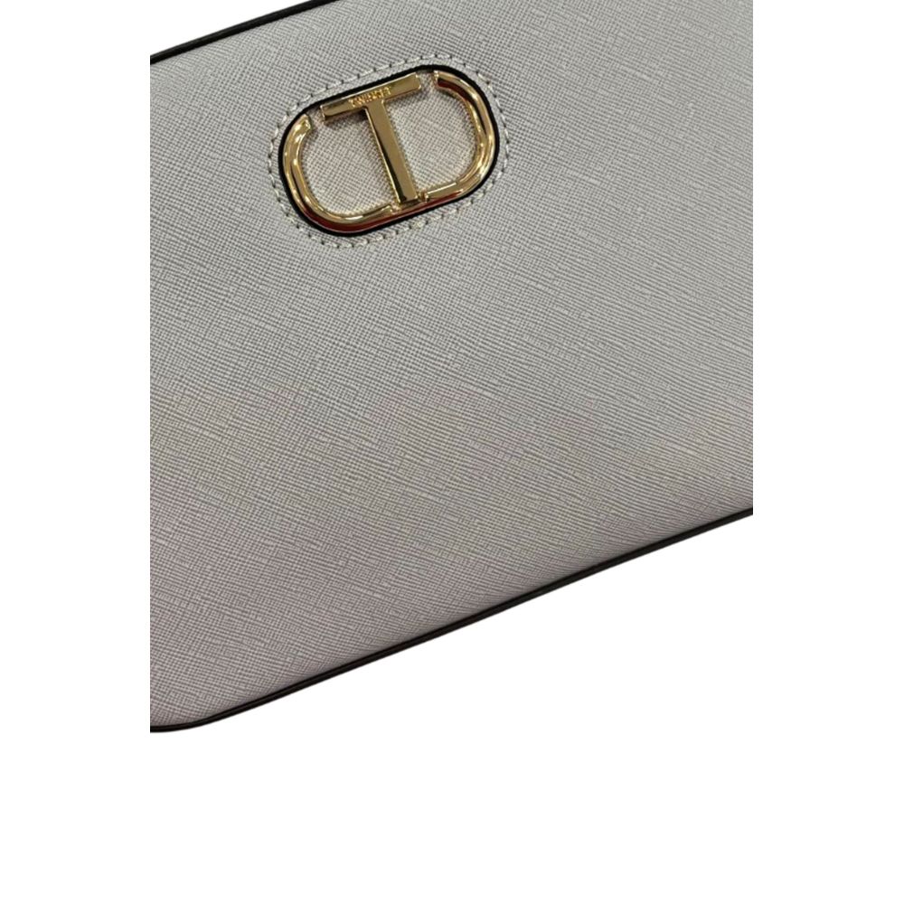 Twinset Blue PU Women Crossbody Bag - Image 6