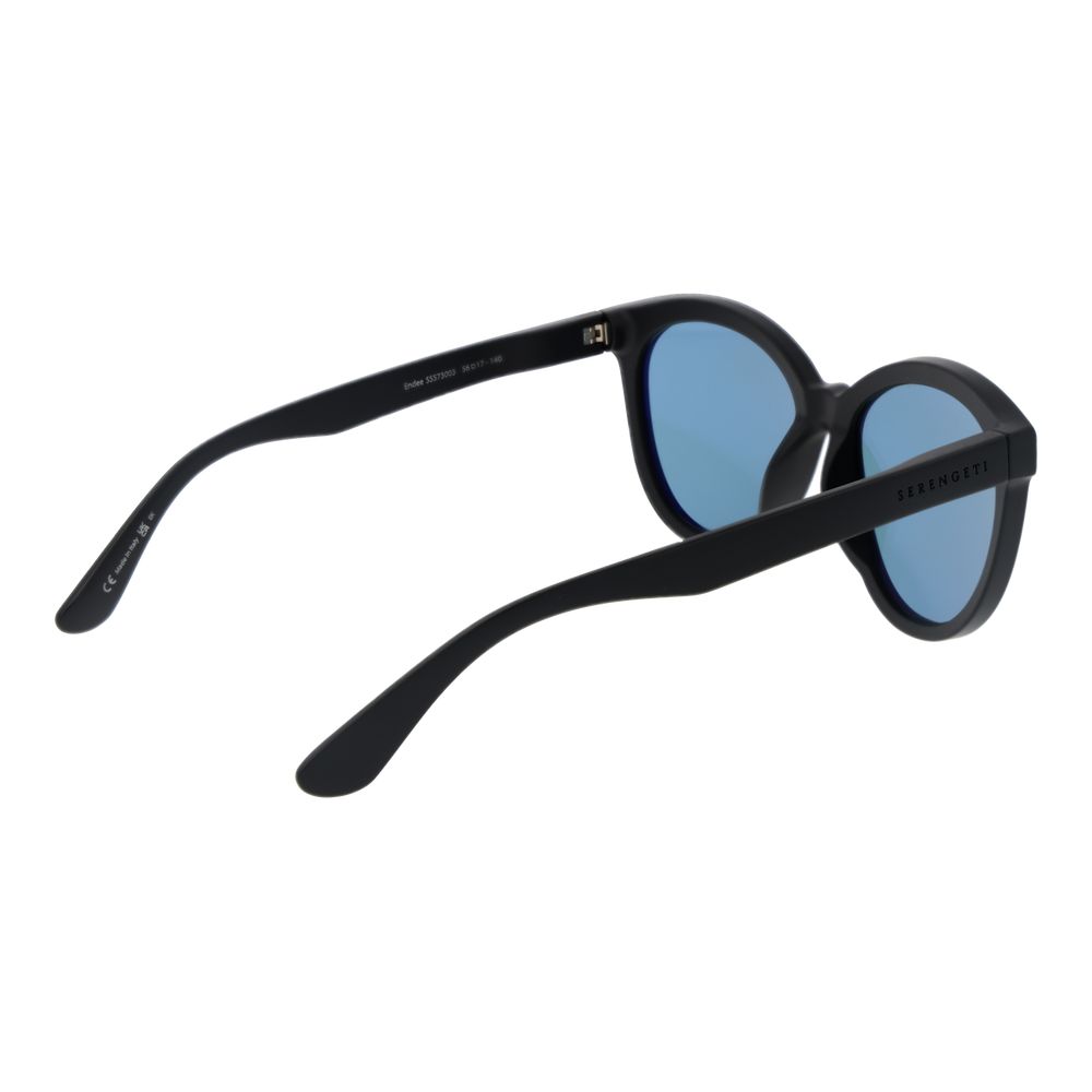 Serengeti Black Plastic Sunglasses - Image 3