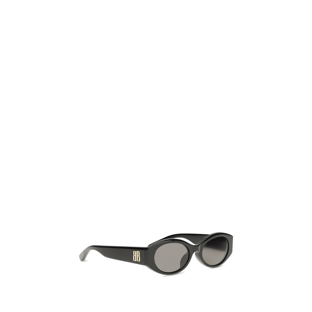 Balenciaga Black Acetate Sunglasses - Image 2