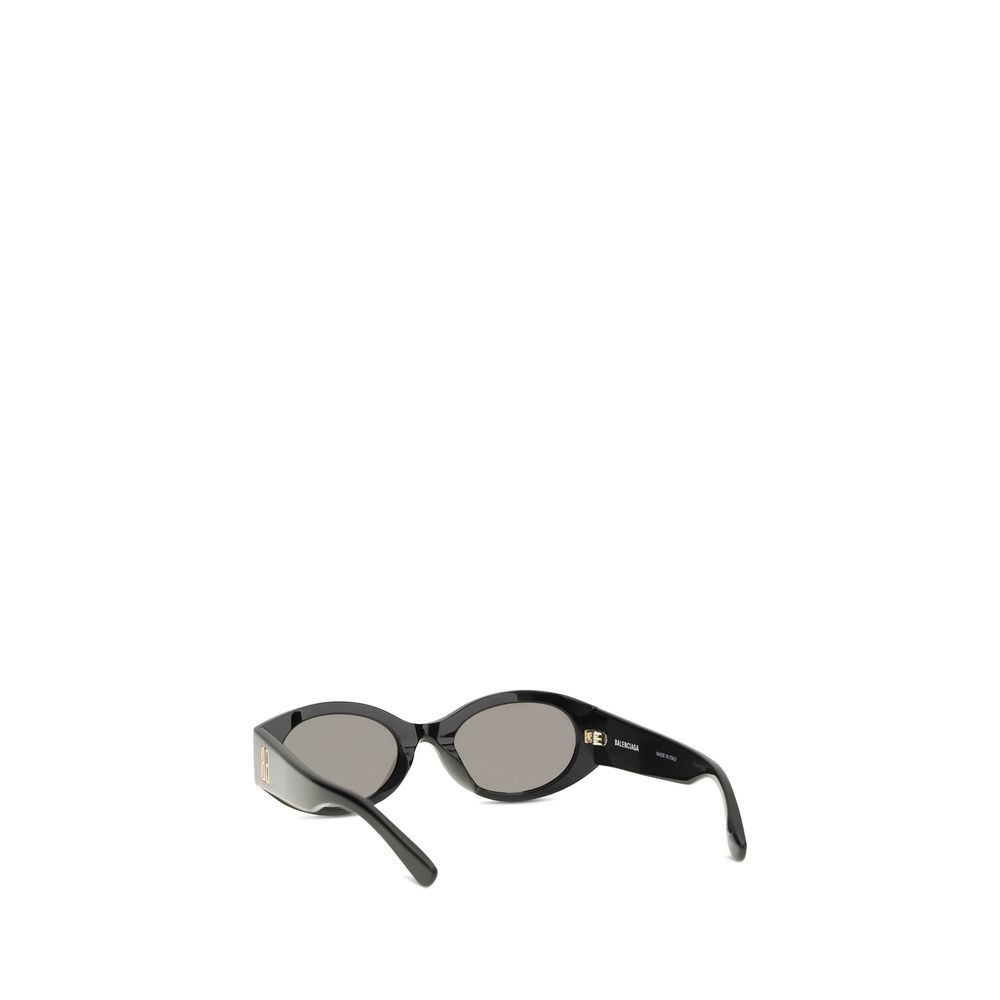 Balenciaga Black Acetate Sunglasses - Image 3