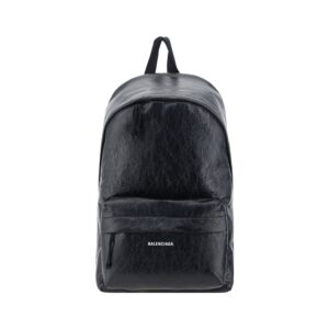 Balenciaga Black Lamb  Backpack