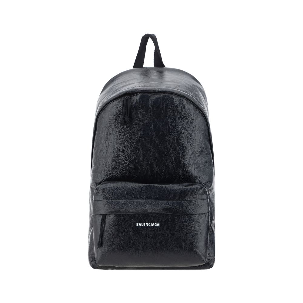 Balenciaga Black Lamb Backpack