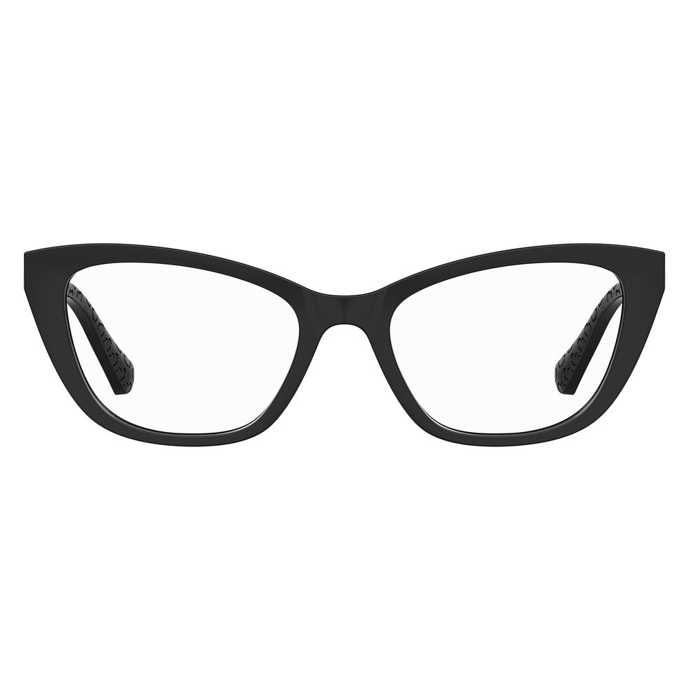 Love Moschino Black Cellulose Propionate Glasses (Frames) - Image 2