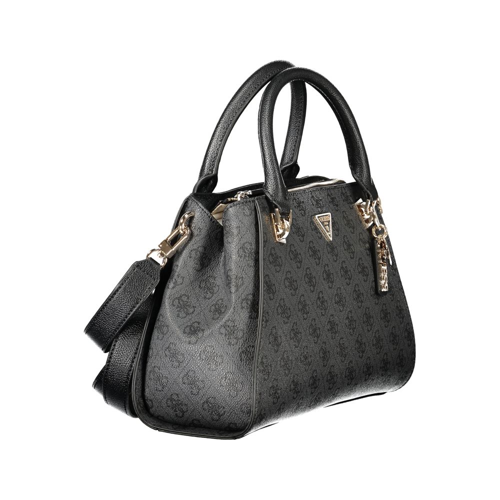 Guess Jeans Black Polyurethane Women Handbag - Image 3