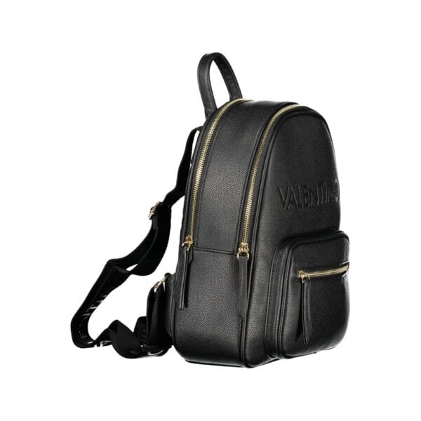 Mario Valentino Black Polyurethane Women\'s Women\'s Backpack Mario Valentino Black Polyurethane Women main image 4