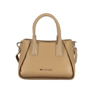 Mario Valentino Beige Women's Bag with Handles and Shoulder Strap
