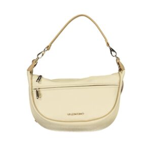 Mario Valentino Beige  Women's Bag With Adjustable Shoulder Strap