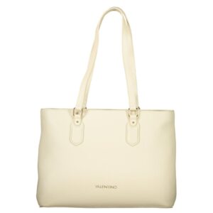 Mario Valentino Beige  Women's Shoulder Bag with Internal Pocket