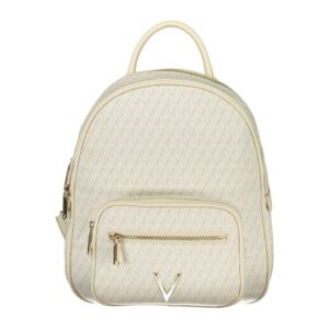 Mario Valentino Beige  Women's Backpack with Adjustable Straps