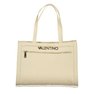Mario Valentino Beige  Womens Bag With Multiple Pockets