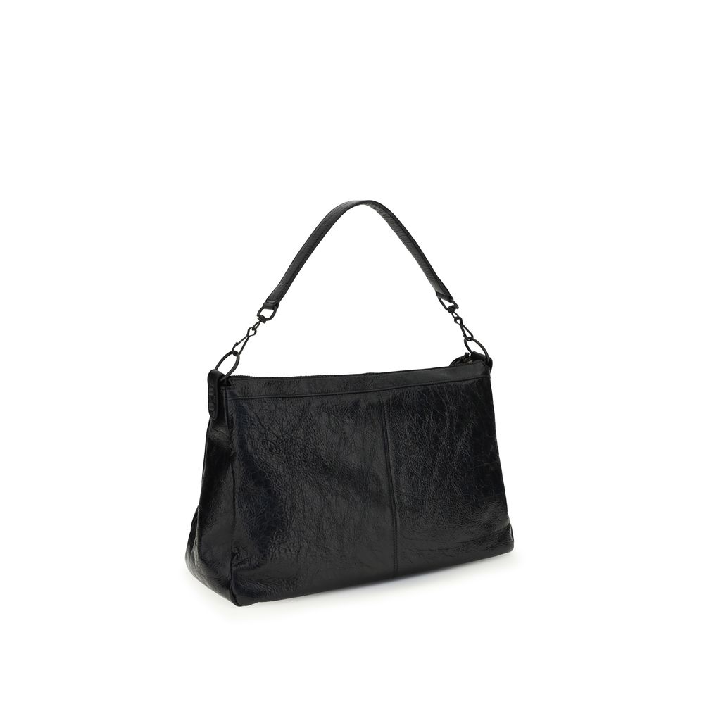 Balenciaga Black Lamb Ovis Aries Aries Shoulder Bag - Image 3