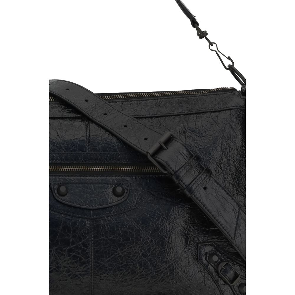Balenciaga Black Lamb Ovis Aries Aries Shoulder Bag - Image 4