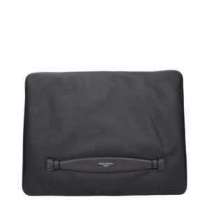 Dolce & Gabbana Gray Fabric Clutch Bag