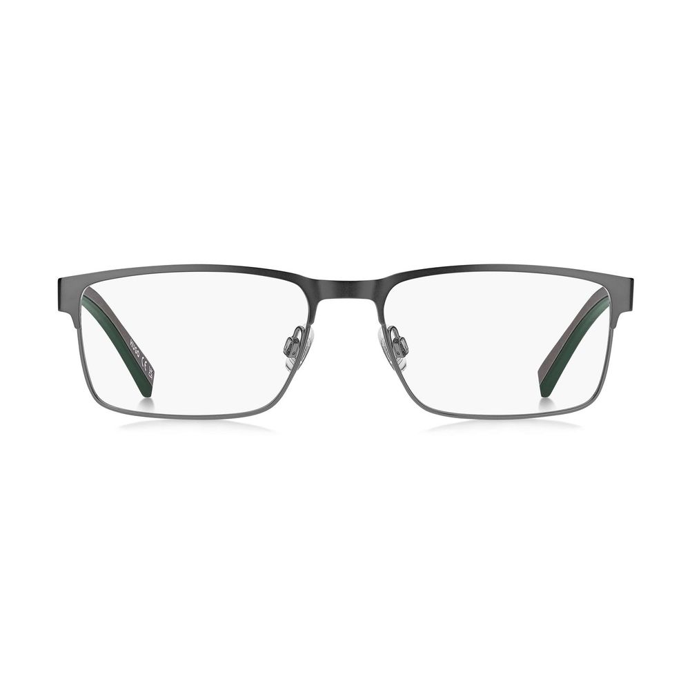 Hugo Boss Gray Steel & Aluminum Glasses (Frames) - Image 2