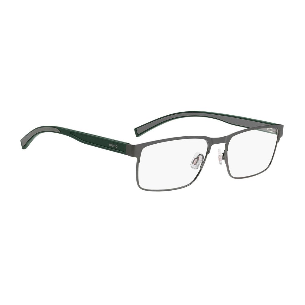 Hugo Boss Gray Steel & Aluminum Glasses (Frames) - Image 3