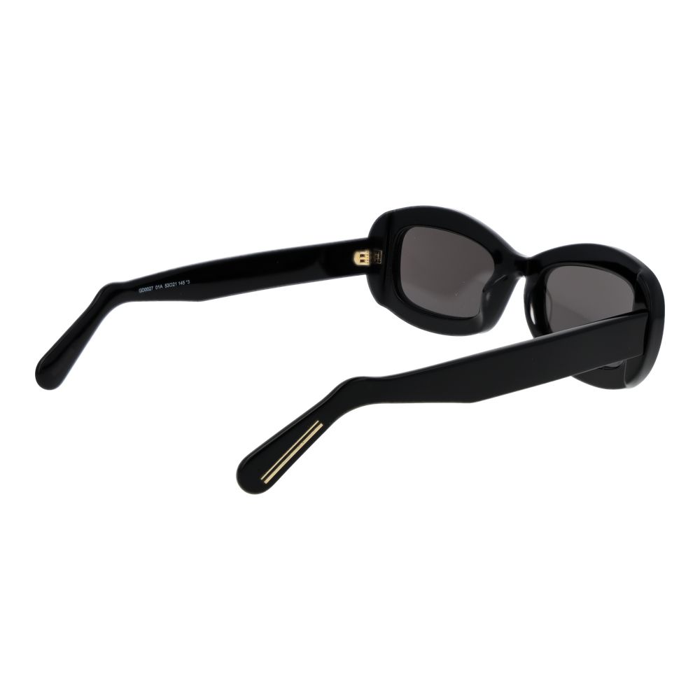 GCDS Black Plastic Sunglasses - Image 3