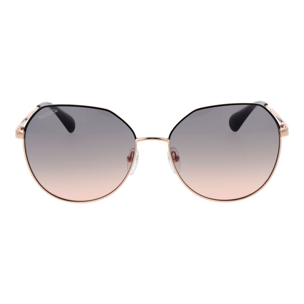 Max & Co Rose Gold Metal & Plastic Sunglasses - Image 2