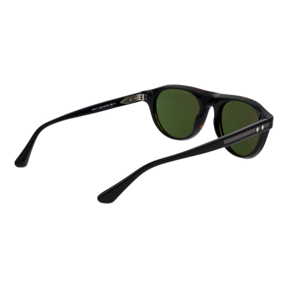 Web Brown Plastic Sunglasses - Image 3