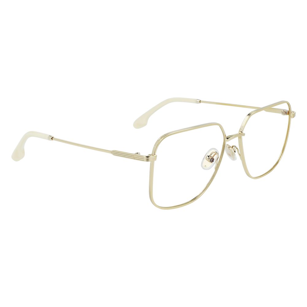Victoria Beckham Gold Metal Glasses (Frames) - Image 3