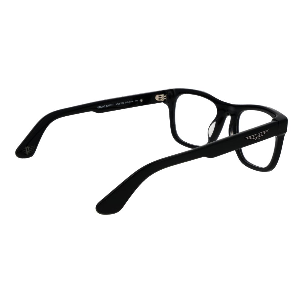Police Black Cellulose Acetate Glasses (Frames) - Image 3