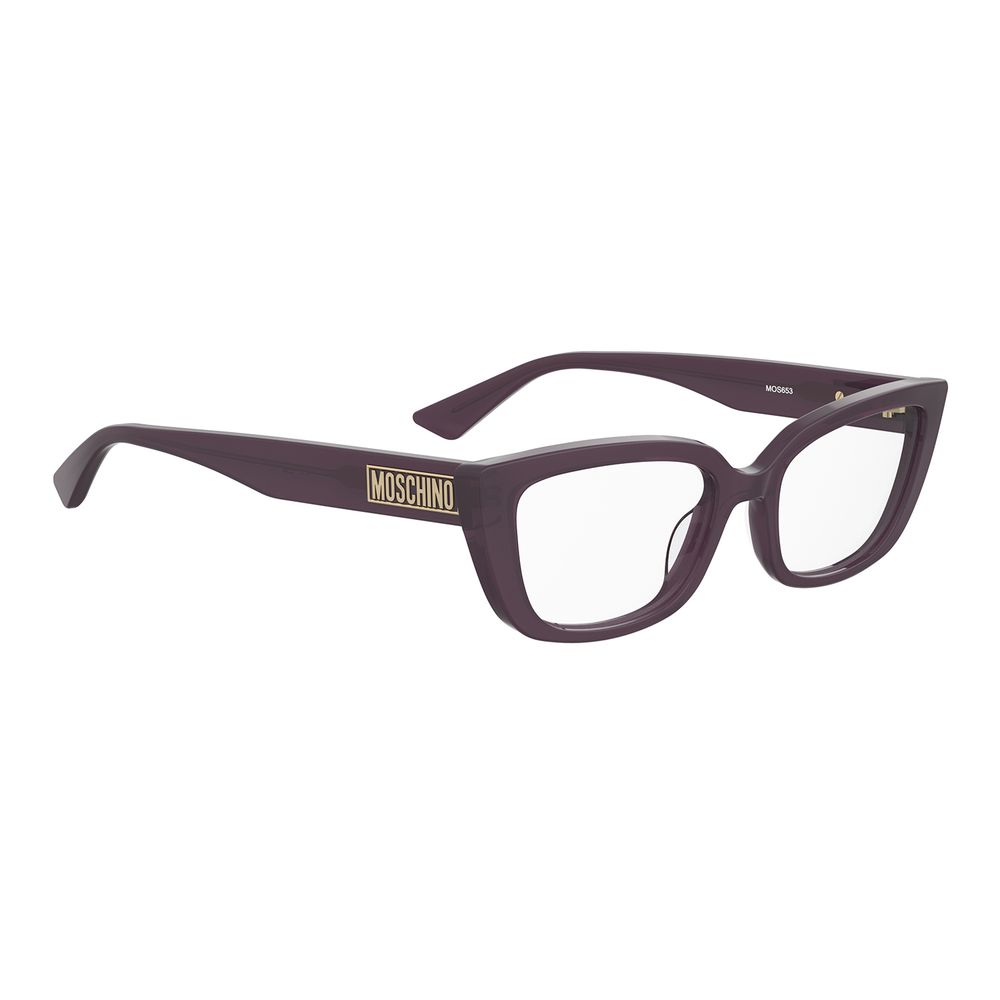 Love Moschino Purple Plastic Glasses (Frames) - Image 2
