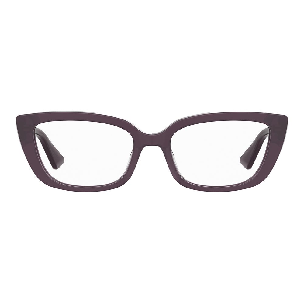 Love Moschino Purple Plastic Glasses (Frames) - Image 3