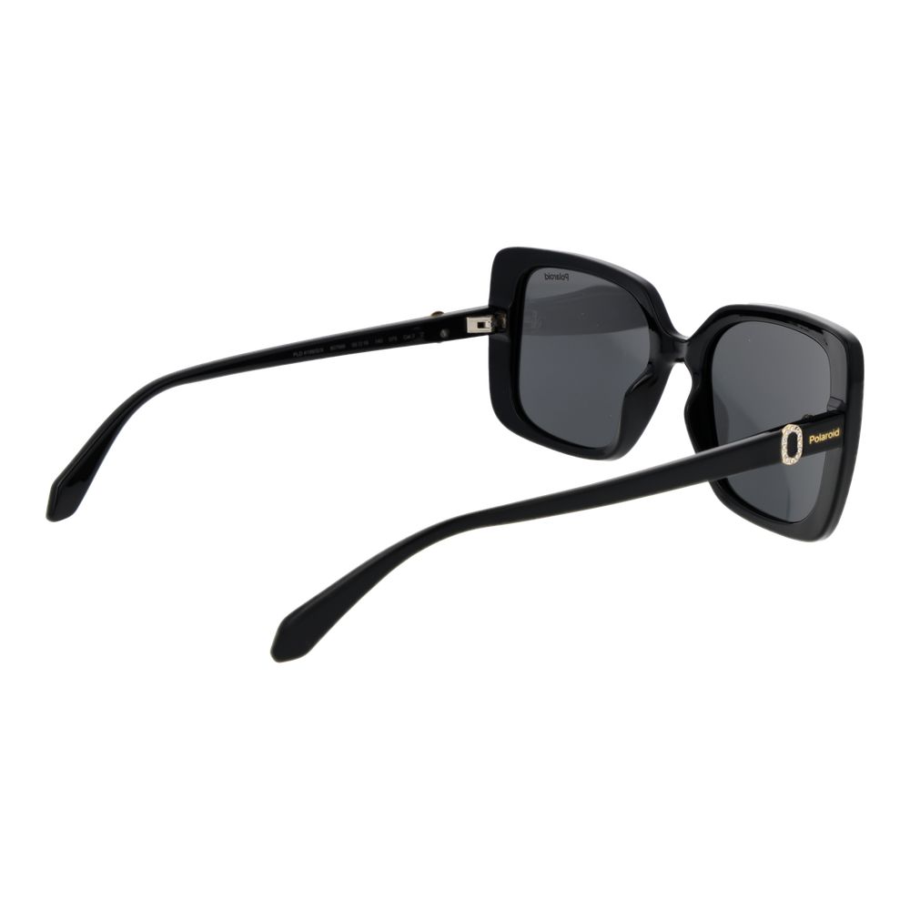 Polaroid Black Polycarbonate Sunglasses - Image 3