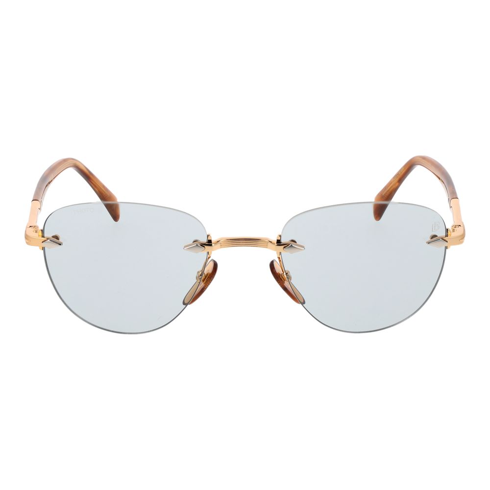 David Beckham Gold Metal Sunglasses - Image 2