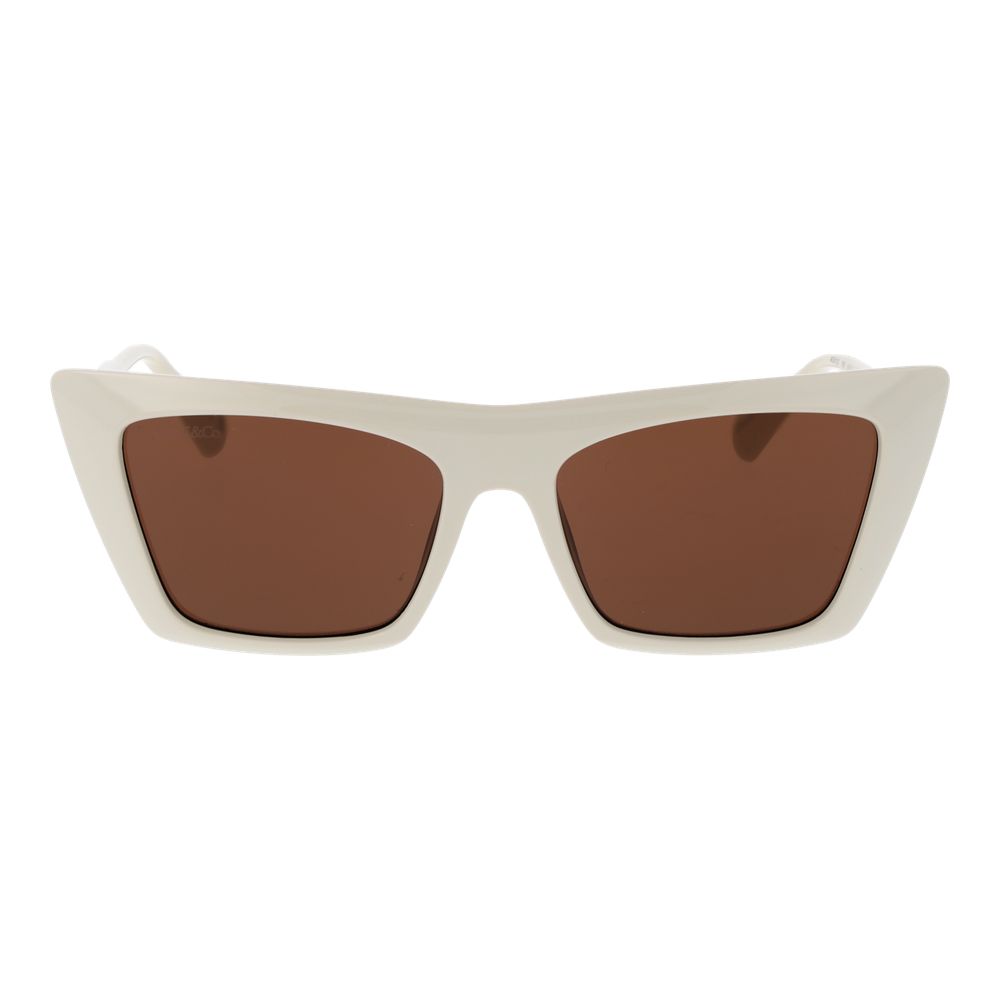 Max & Co Beige Plastic Sunglasses - Image 2