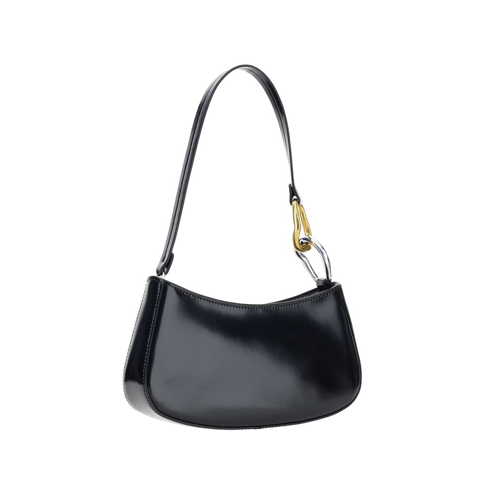 Staud Black Calf Leather Bos Taurus Shoulder Bag - Image 2