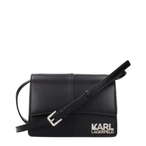 Karl Lagerfeld Black Polyethylene Crossbody Bag