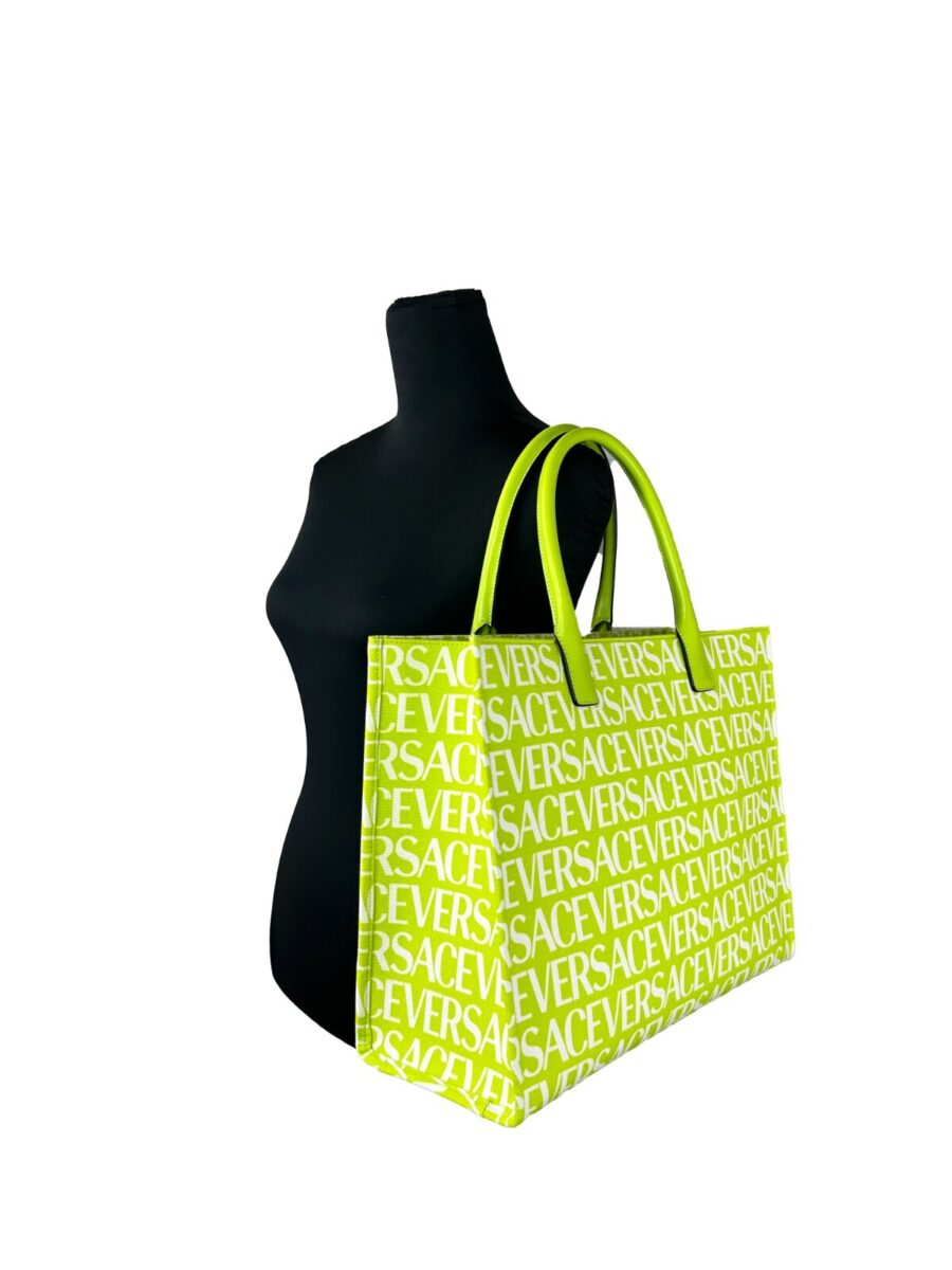 Versace Medusa Large Canvas Large Tote Bag - Image 4
