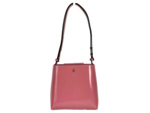 Tory Burch Patent Emerson Small Bucket Bag Purse