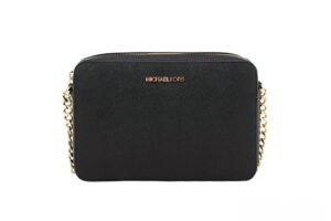 Michael Kors East West Crossbody Bag (Black/Gold)
