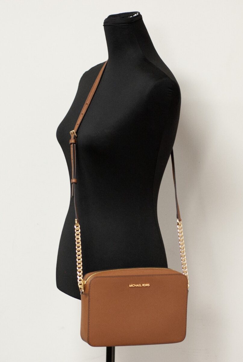 Michael Kors East West Crossbody Bag (Luggage) - Image 2