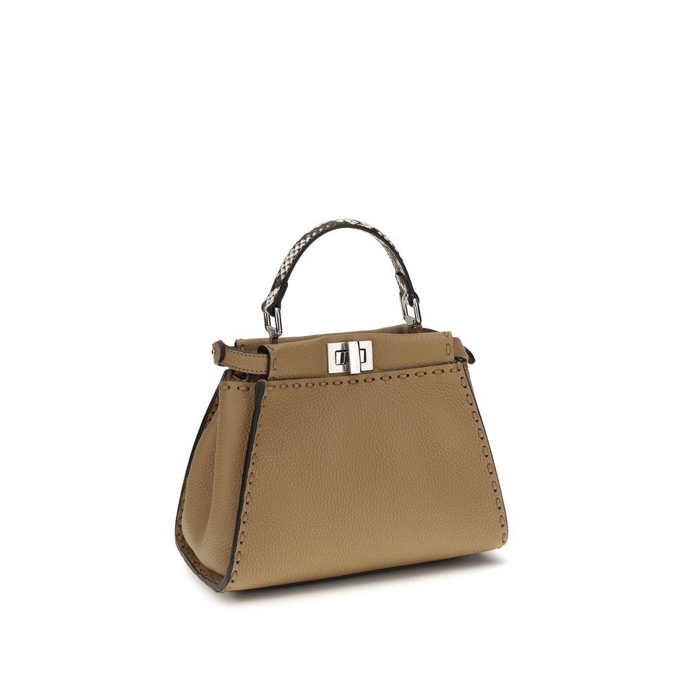 Fendi Beige Calf Leather Bos Taurus Handbag - Image 2
