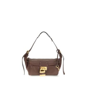 ChloƩ Brown Calf Leather Bos Taurus Shoulder Bag