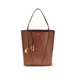 ChloƩ Brown Calf Leather Bos Taurus Shoulder Bag