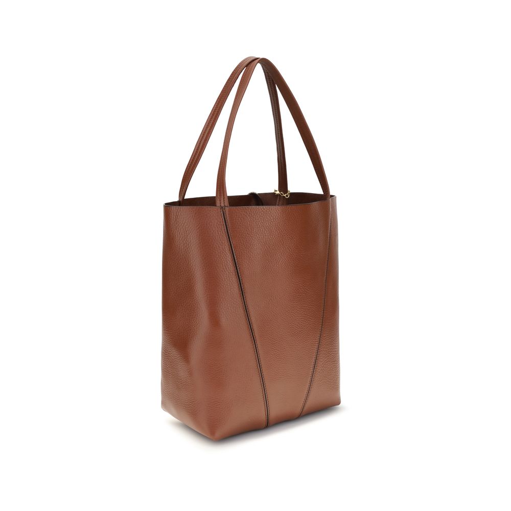 Chloé Brown Calf Leather Bos Taurus Shoulder Bag - Image 3