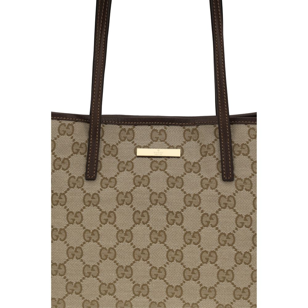 Gucci Beige Polyester Handbag - Image 4