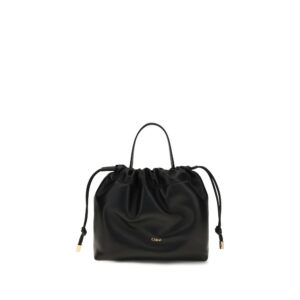 Chloé Black Lamb  Shoulder Bag