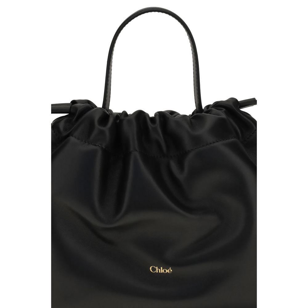 Chloé Black Lamb Shoulder Bag - Image 4