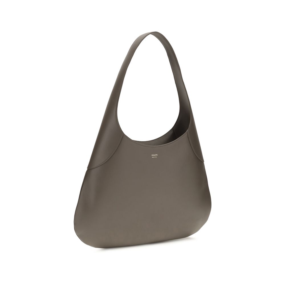 Khaite Gray Calf Leather Bos Taurus Handbag - Image 2