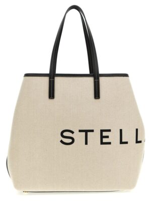 Stella McCartney Beige Cotton Tote Bag