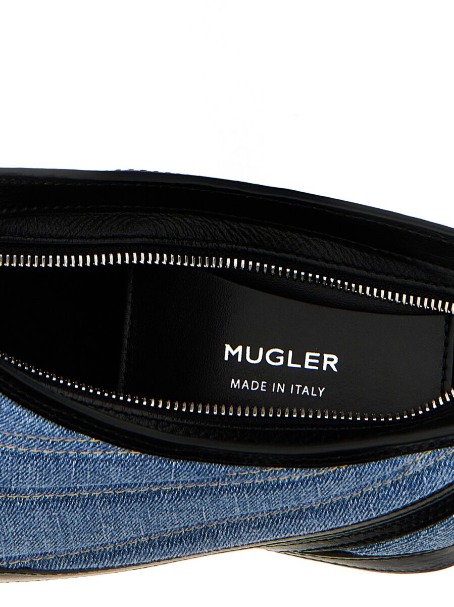 Mugler Multicolor Calfskin Shoulder Bag - Image 4